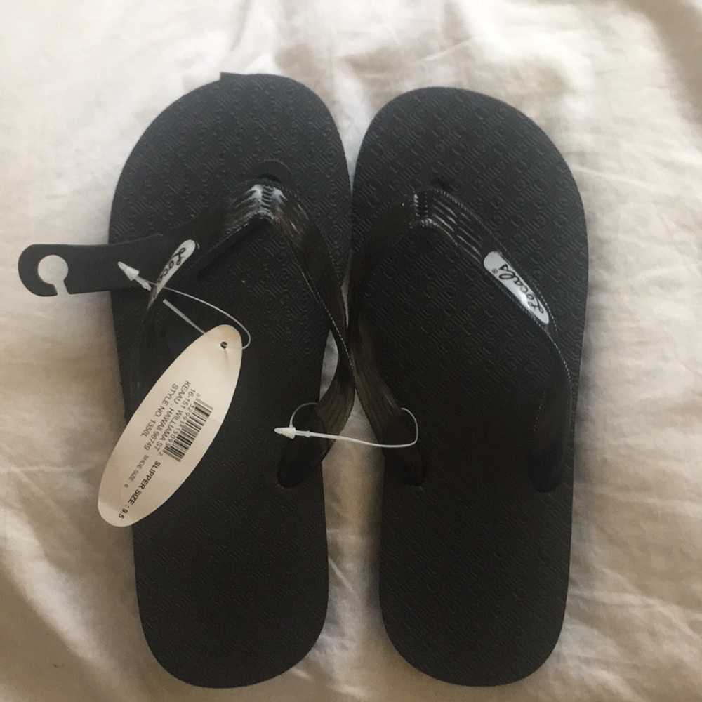Black local sandals